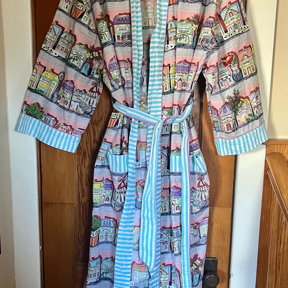 Lenox Spice Village x Printfresh Pink Kitchen Robe